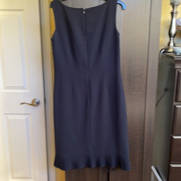 Jones studio size 8 sheath dress blue in excellent used condition - Picture 5 of 6